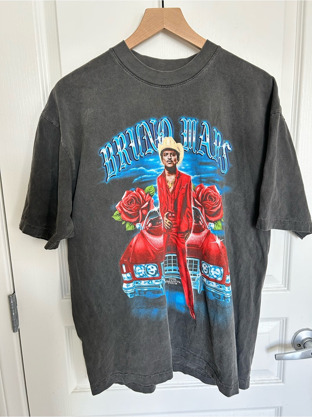 Bruno Mars Romantic Tour Las Vegas Exclusive tshirt